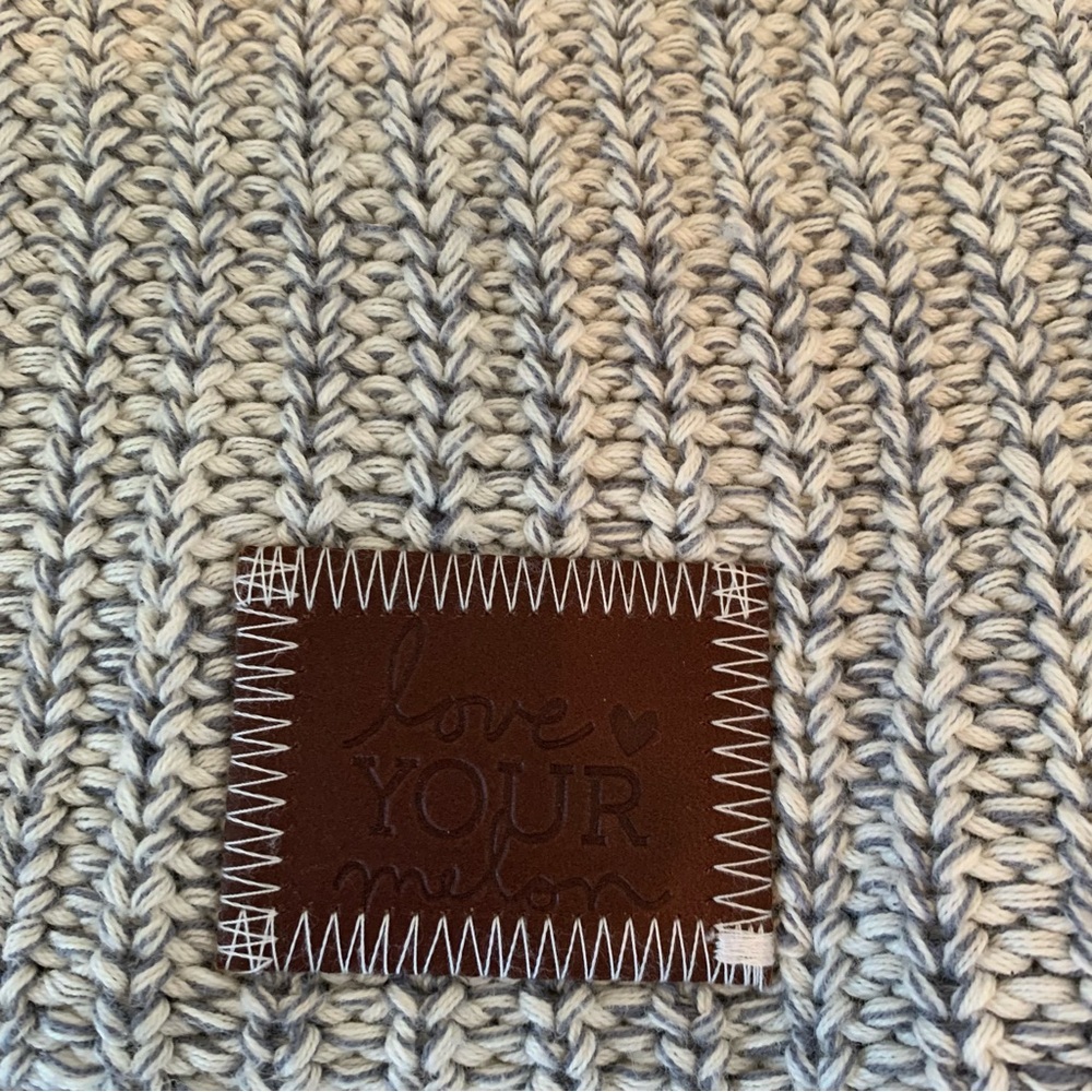 Two Love Your Melon Speckled Unisex Knit Beanies - Picture 3 of 7